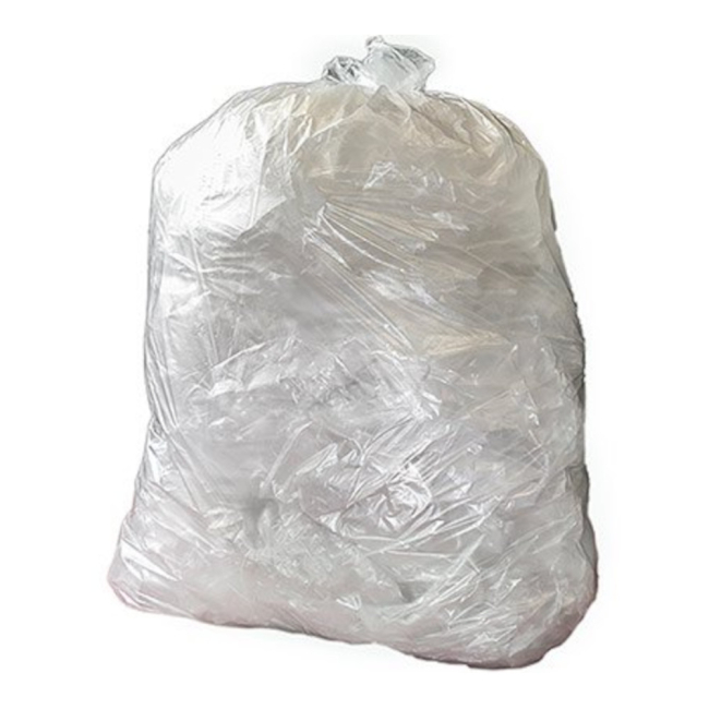 Extra Heavy Duty Clear 120ltr Wheelie Bin Refuse Sacks (18x33x38Inch) - Case of 200 Extra Heavy Duty Clear 120ltr Wheelie Bin Refuse Sacks (18x33x38Inch) - Case of 200