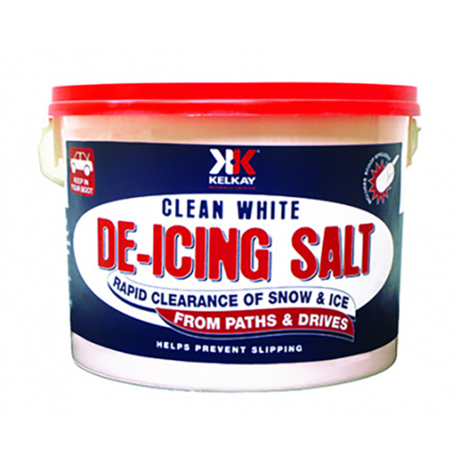 Kelkay Clean White De-Icing Salt - 7.5kg Kelkay Clean White De-Icing Salt - 7.5kg
