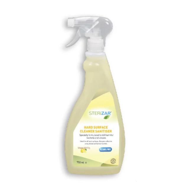 Sterizar Lemon Fragrance Hard Surface Sanitiser RTU - 750ml Sterizar Lemon Fragrance Hard Surface Sanitiser RTU - 750ml