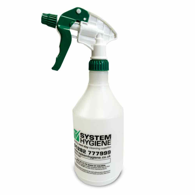 System Hygiene Green Colour Coded Hand Sprayer - 750ml System Hygiene Green Colour Coded Hand Sprayer - 750ml
