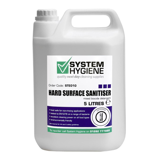 System Hygiene Hard Surface Sanitiser - 5ltr System Hygiene Hard Surface Sanitiser - 5ltr