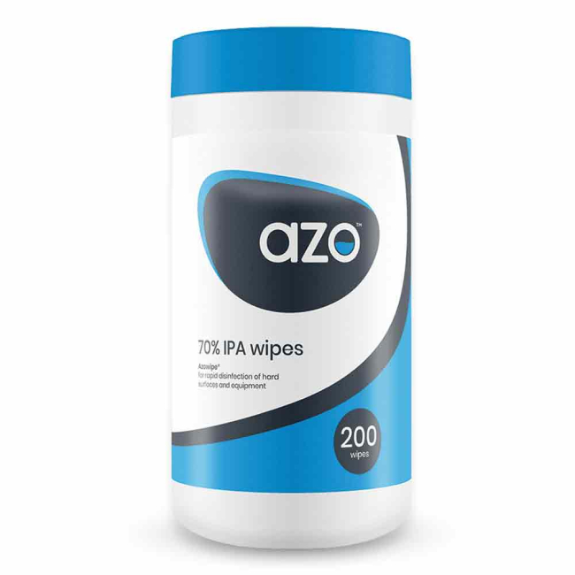 Azo Hard Surface Disinfectant Wipes - Tub of 200 Azo Hard Surface Disinfectant Wipes - Tub of 200