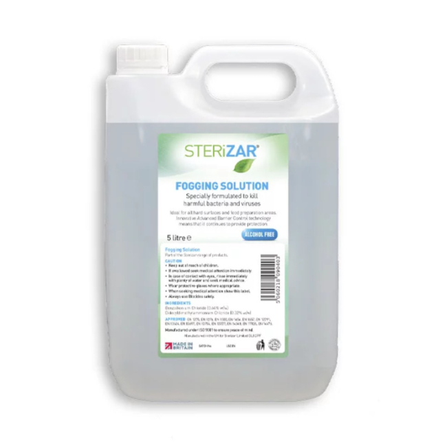 Sterizar Fogging Solution - 5ltr Sterizar Fogging Solution - 5ltr