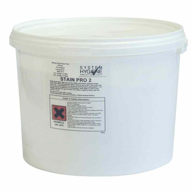 System Hygiene Stain Pro 2 Destainer Laundry Powder - 10kg System Hygiene Stain Pro 2 Destainer Laundry Powder - 10kg