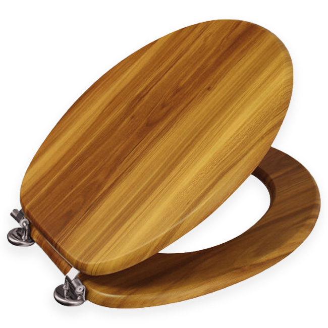 SupaHome Antique Pine Wooden Toilet Seat SupaHome Antique Pine Wooden Toilet Seat