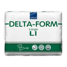 Abena Delta-Form All-in-One Large L1 Green (Pack of 20)
