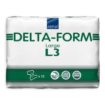 Abena Delta-Form All-in-One Large L3 Green (Pack of 15)