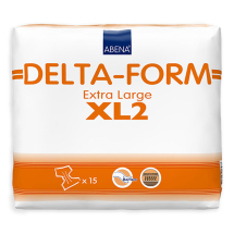 Abena Delta-Form All-in-One X-Large XL2 White (Pack of 15)