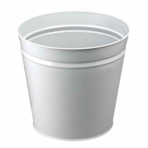 Round Metal Office Bin (15ltr) - Each