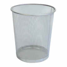 Silver Mesh Executive Office Waste Bin (12ltr) - Each