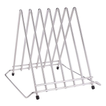 Heavy Duty Six Slot Chopping Board Rack - Each