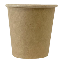 4oz Paper Kraft Portion Pots - Case of 3000