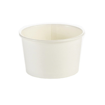 8oz Heavy Duty White Soup Cups - Case of 500
