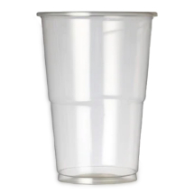 Flexible Plastic Half Pint Glasses - Case of 1000