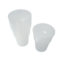 Flexible Plastic Pint Glasses - Case of 500