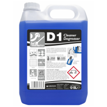 Clover Chemicals D1 Cleaner Degreaser - Case of 2x5ltr
