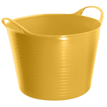 SupaHome All Purpose Flexible Yellow Tub (27ltr) - Each
