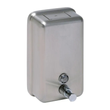 Brushed Steel Refillable Soap Dispenser 1200ml - Each