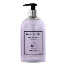 Evans Vanodine Black Pepper & Bergamot Hand Wash Pump - 500ml