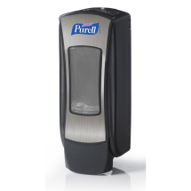 Gojo ADX-12 Purell Chrome / Black Dispenser (8828) - 1200ml