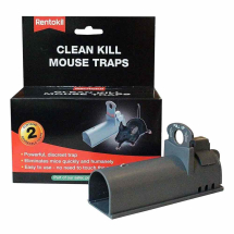 Rentokil Clean Kill Mouse Trap Twin Pack