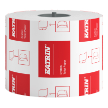 Katrin 103424 System 2ply Toilet Rolls 800 Sheets - Case of 36