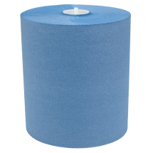 Katrin 460218 1ply Blue System Medium Hand Towel Roll - Case Of 6