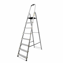 SupaTool 8-Step Aluminium Step Ladder - Each