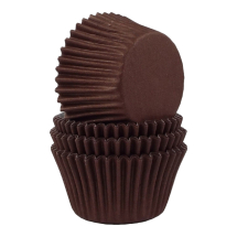 Brown Plain Muffin Cases - Sleeve of 720