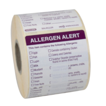 Allergy Safety Labels (50mm) -Each