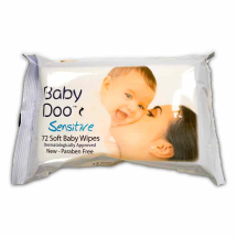 Baby Doo Sensitive Baby Wipes - Pack of 72