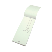 190A Two Part Single Sheet Waiters Pads - Case of 100