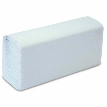 White 1ply Z-Fold Paper Hand Towels (246mm x 240mm) - Case of 2856