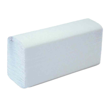 White 2ply Z-Fold Paper Hand Towels (211mm x 240mm) - Case of 3000