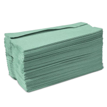 Super Green 1ply C-Fold Paper Hand Towels (227mm x 250mm) - Case of 2880