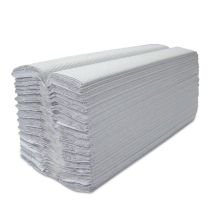 White 2ply Flushable C-Fold Paper Hand Towels (230mm x 305mm) - Case of 2376