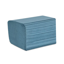 Children's Blue Paper Hand Towels (123mm x 222mm) - Case of 9520