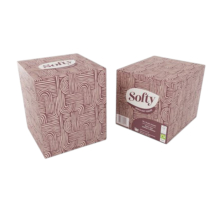 Softy Cubed 2ply Facial Tissues - Case of 24 x 70