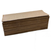 Natural Kraft Z-Fold Paper Towels - Case of 3000
