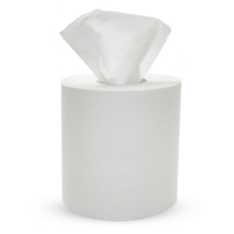 Value White 150m 2ply Centrefeed Rolls (17.5cm) - Case of 6