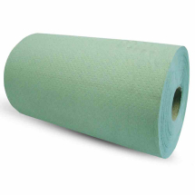 Heavyweight Green 76m (8inch) 1ply Paper Roll - Case of 16