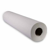 White 40m 2ply Hygiene/ Couch Rolls (25cm / 10inch) - Case of 24