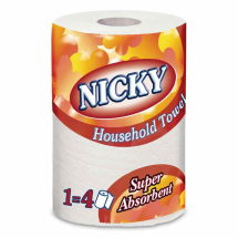 Nicky Jumbo 2ply Kitchen Roll - Case of 12