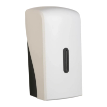 Halo White Plastic Refillable Soap Dispenser 1ltr - Each