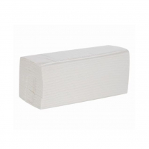 Leonardo HT8301 Z-Fold 2ply Laminated White Hand Towels - Case of 3000