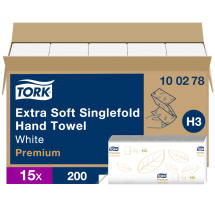 Tork (100278) Classic Interleaved Paper Hand Towels - Case of 3000