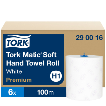 Tork (290016) Premium Hand Towel Rolls - Case of 6