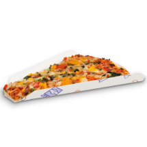 White Pizza Slice Tray - Case of 1000