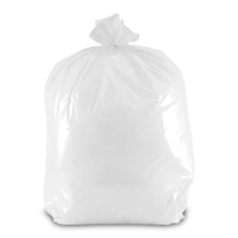 Standard Duty White Refuse Sacks (18x29x39inch) - Case of 200