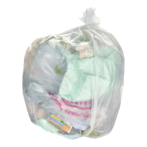 Clear Degradable Heavy Duty Refuse Sacks (18x29x38inch) - Case 200